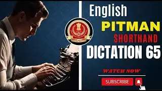 📝Pitman Shorthand Exercise: 65 | Dictation | New Era | The Edutainment Channel |