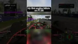 My first engine failure on F1 23 #f123 #formula1