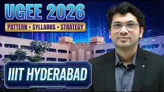 UGEE 2026 Preparation Strategy | IIT Hyderabad Admission | Prateek Jain Sir #ugee #prateekjainsir