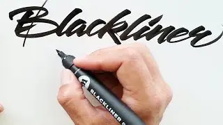 THE MOLOTOW&trade; BLACKLINER BRUSH MARKER + REFILL out now!