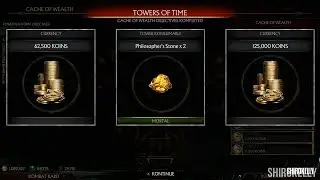 Mortal Kombat 11 : Tower Of Time Key - Shinnering Stone Tower Key | 62K + 125K Koins