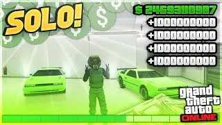 *NEW* GTA V SOLO MONEY GLITCH $100,000,000 PER HOUR *WORKING* (GTA 5 Money Glitch)