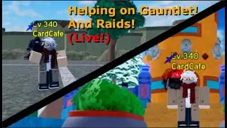 Roblox ASTD | Helping Viewers in Gauntlet and Raids! (Live Z Banner!) READ DESCRIPTION!