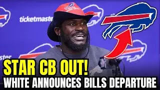 TRE'DAVIOUS WHITE OUT&mdash;CORNERBACK ANNOUNCES DEPARTURE AFTER SHINING! | Buffalo Bills News Today