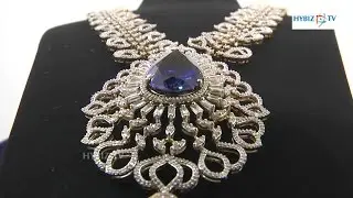 Blue Sapphire Gold | Diamond Long Haram | Malabar Gold and Diamonds