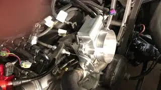 Second Generation f body LS swap Installing 102mm Throttle body on my LS3 416 stroker.