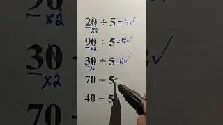 One Simple Method to Divide Fast #mathtrick #maths #mathematica #mathematics #education #math