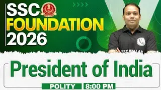 SSC GK GS Class 2026 | President of India | President Article Trick | Indian Polity by Aditya Sir
