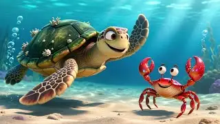 Turtle&rsquo;s ABC Ocean Day 🐢🌊🔤 | Alphabet Song for Kids | Fun Ocean Learning Adventure