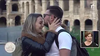 Paul a cerut-o in casatorie pe Roxana la Roma!