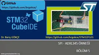 STM32F1 STM32CubeIDE HAL Driver SPI Part 5: SPI ile ADXL345 İvme &Ouml;l&ccedil;er'i Okuma