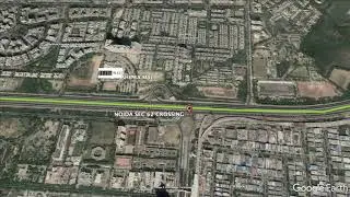 How to reach Wave Executive Floors at Wave city from Akshardham