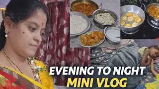 #vlog | Evening To Night Mini vlog | Daily evening Routine with my Naught kids 