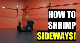 How To Shrimp Sideways For White Belts (1min 37 sec)