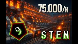 Piedra INFINITA 😱 Granja OP de 75.000/h | STEM #9