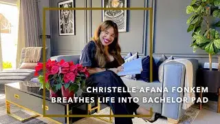 See how Christelle Afana Fonkem's use of colour has given new life to a bachelor apartment