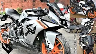 #KTM Ktm Rc |Vinyl Wrapping| 125 To 390 |Handmade Graphic| 2020reaDy_to_racE