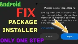 how to fix pacakge installer bug in miui device  method #trending #viralvideo #android