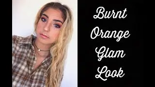 Burnt Orange Glam Look || Ayah Krisht