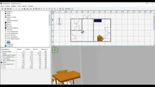 Работа в программе Sweet Home 3D