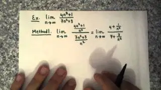 Limits of Sequences Examples Part 1