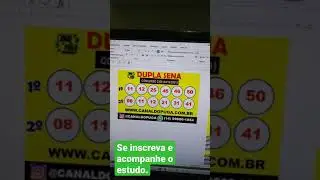 RESULTADO DUPLA SENA - DICA #shorts