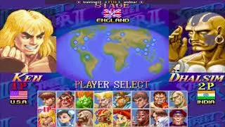 Super Street Fighter II X - grand master challenge training12 (BE) Vs wolmar (FR) || Date 8 Nov 25