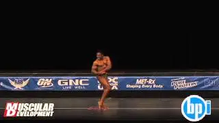 Sam Hunter 2012 NPC Jr USAs posing routine