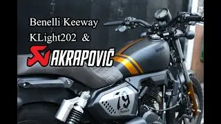 Benelli Keeway Klight 202 & Akrapovic