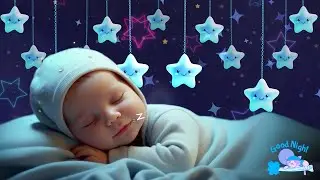 Soothing Mozart & Brahms Lullabies🌙Baby Sleep Music | Quick Sleep & Peaceful Night for Baby💤