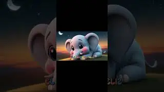 Journey of the Flying Baby Elephant in a Magical Anime World 🐘🌙