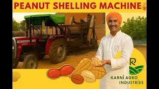 Peanut Shelling Machine for Budget Farmers  Save Money & Time 🥜