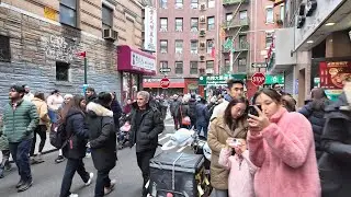Рождественская прогулка в Нью-Йорке✨ Чайнатаун ​​&mdash; все еще открыт для бизнеса!