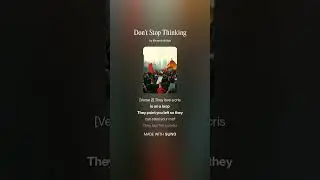 Don’t Stop Thinking — Sounds, Songs & Frequencies | Official Audio / Suno Exclusive #music