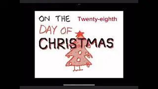 On the 33rd day of Christmas (raxdflipnote)