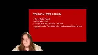 Walmart v Target Financial Analysis Accounting 311