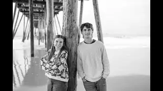 Burke & Everly Beach Portraits at The Avalon Pier in Kill Devil Hills, NC