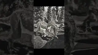 #short | Epic battle Rex vs Carno | ARK: Survival Evolved