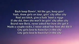 Chris Brown ft. Young thug City girls (lyrics)