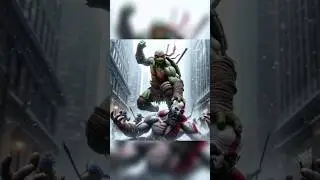 Kratos vs Teenage Mutant Ninja Turtles #kratos  #kratosff #kratos027 #kratosgodofwar #kratosreturns