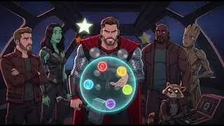 Infinity War Reimagined as Anime 🔥
