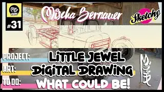 Mischa WORKS Full Custom Ian FANART - My Ideas in development - what could be little jewel 01