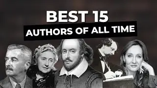 Best 15 Authors of All Time | Best Selling Authors | Most Famous Authors