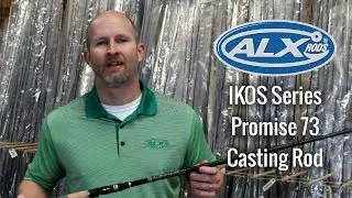 ALX Rods IKOS Series Promise 73: 7&rsquo;3&Prime; Casting, MedHvy, Fast
