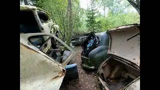 Lost Place kurz Video Autofriedhof
