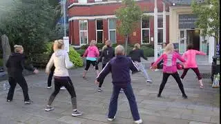 Zumba class at Stepping Hill