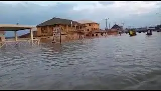 Parts of Lokoja, the Kogi State capital flooded as of Monday September 26, 2022