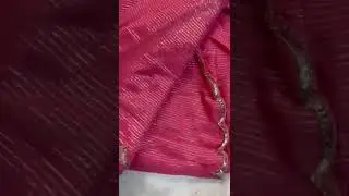 Pure Georgette lurex with sequence handwork!!Colours can be customised !! 9611945719
