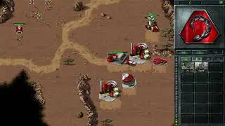 C&C Command & Conquer  Tiberian Dawn Remastered PL  Gameplay Misja 2 NOD Oswobodzenie Egiptu HARD