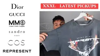 XXXL Latest Pickups / Fashion Haul 🛍💸 (GUCCI, REPRESENT, SANDRO PARIS, YEEZY) | Luke Bailey